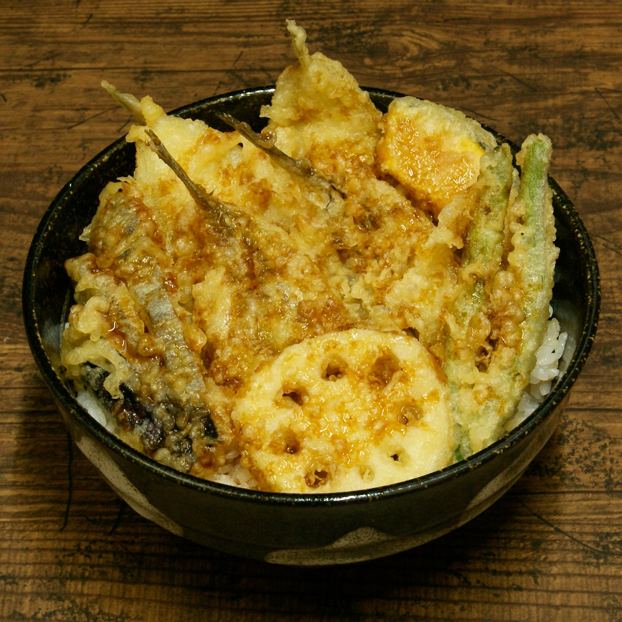 キスとメゴチ天丼