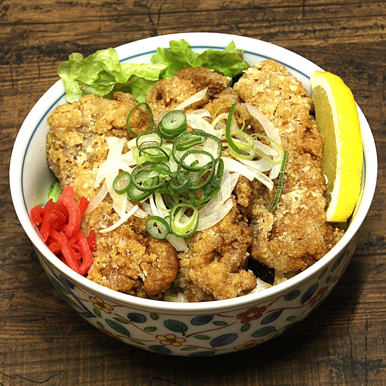 鶏の竜田揚げ丼